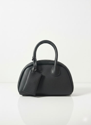 Black Chain Handle Bag