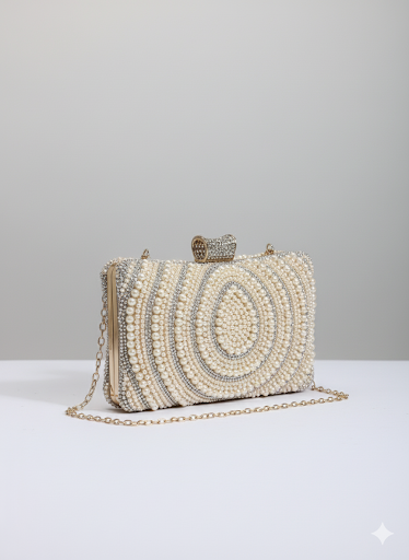 The Celestial Pearl Clutch