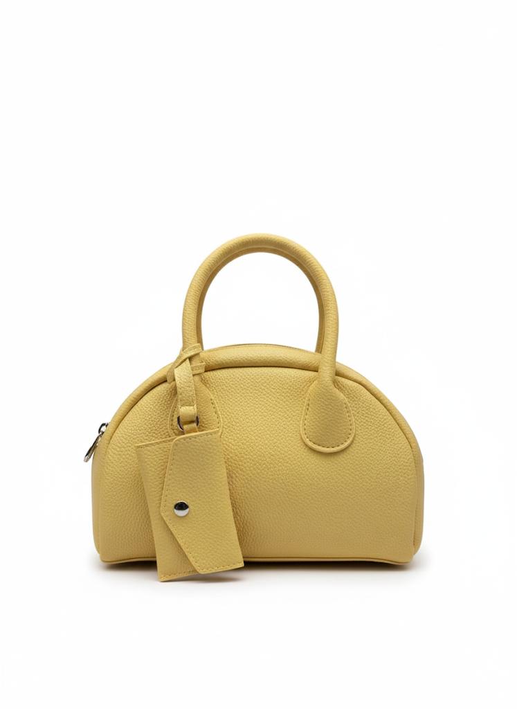 Yellow Chain Handle Bag