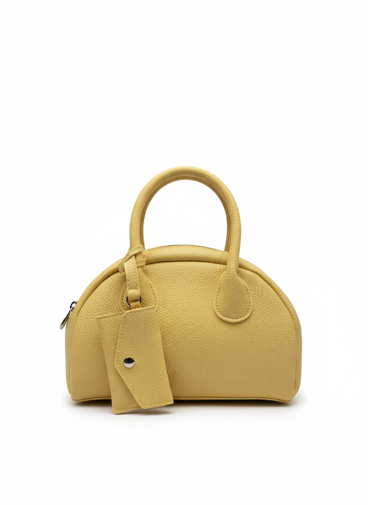 Yellow Chain Handle Bag