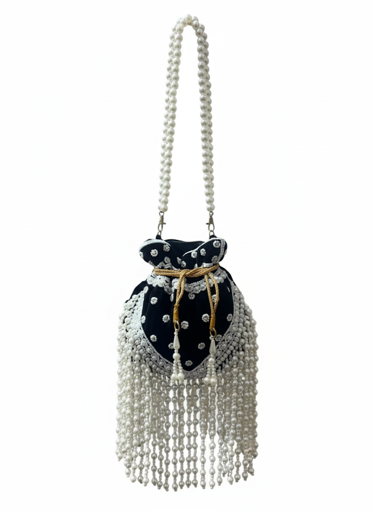 The Amara Pearl Potli