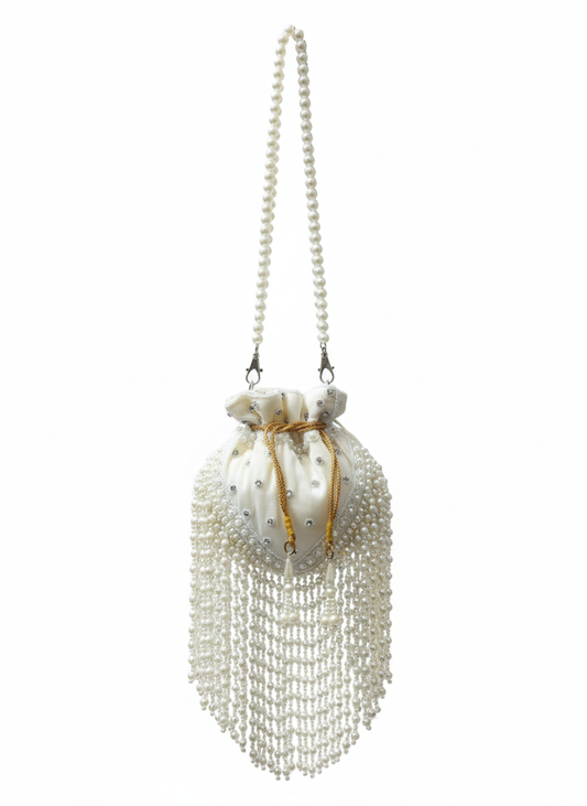 The Amara Pearl Potli