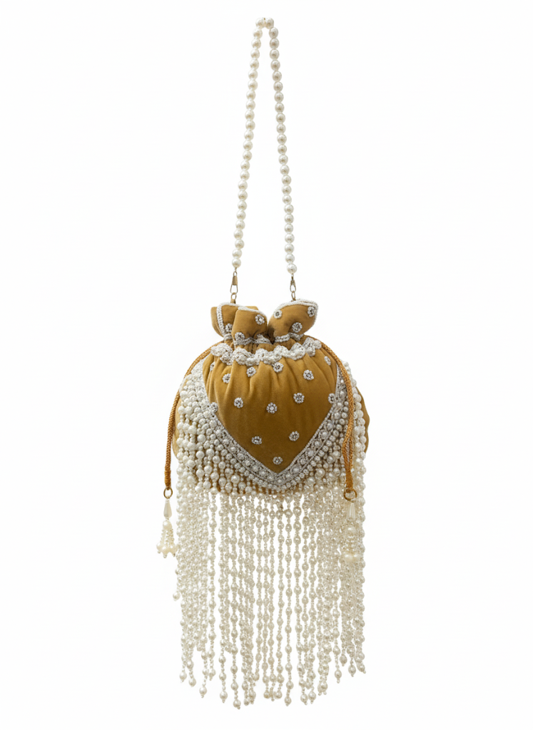 The Amara Pearl Potli